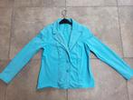 Mooie Turquoise blazer mt 42, Vêtements | Femmes, Vestes & Costumes, Taille 42/44 (L), Enlèvement ou Envoi, Porté, Bleu