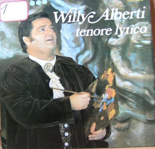 LP Willy Alberti - Tenore Lyrico, CD & DVD, Vinyles | Classique, Comme neuf, Classicisme, Chant, 12 pouces, Enlèvement ou Envoi