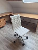 Bureaustoel, Huis en Inrichting, Bureaustoelen, Ophalen, Zo goed als nieuw, Wit, Bureaustoel