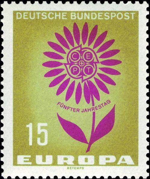 Y&T 313-314-Michel 445-446-1964 - Europazegels - postfris XX, Postzegels en Munten, Postzegels | Europa | Duitsland, Postfris