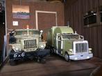 houten schaalmodel vrachtwagens 130CM!, Hobby en Vrije tijd, Truck, Gebruikt, Groter dan 1:32, Ophalen