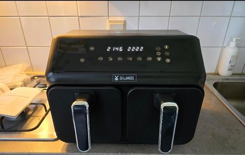 Dubbele airfryer, Elektronische apparatuur, Airfryers, Zo goed als nieuw, Airfryer, Ophalen