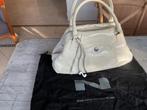 Sac à main Nathan en cuir verni blanc, Enlèvement, Utilisé, Blanc, Sac à main