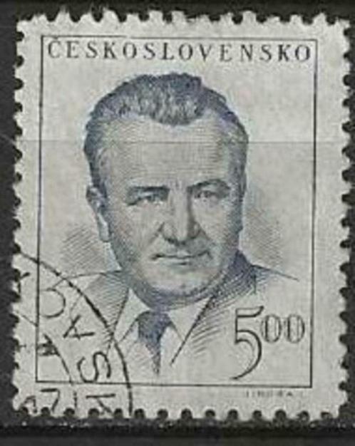 Tsjechoslowakije 1948/1952 - Yvert 480 - Gottwald (ST), Postzegels en Munten, Postzegels | Europa | Overig, Gestempeld, Verzenden