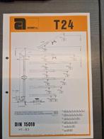 bouwkraan Arcomet T24, Ophalen, Kraan