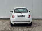 ✅ Fiat 500 1.2i | Lounge | GARANTIE | Pano | Airco, Auto's, Fiat, Voorwielaandrijving, Stof, 4 cilinders, Wit