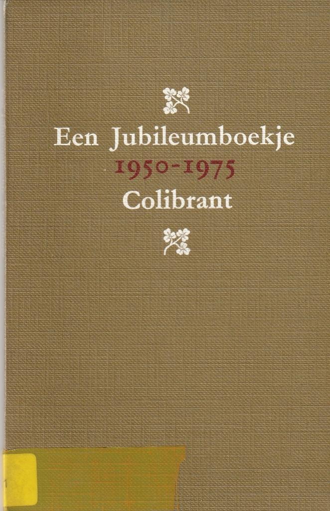 J.L.De Belder “Een jubileumboekje 1950-1975”, Boeken, Gedichten en Poëzie, Gelezen, Eén auteur, Ophalen of Verzenden