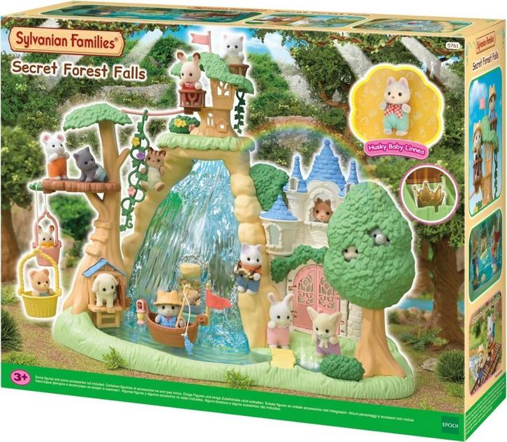 Neuf - Sylvanian Cascade de la forêt secrète (5761), Kinderen en Baby's, Speelgoed | Poppen, Ophalen of Verzenden