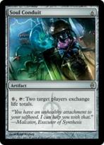 Soul Conduit - NPH - MTG - BETER DAN EX, Hobby en Vrije tijd, Verzamelkaartspellen | Magic the Gathering, Ophalen of Verzenden