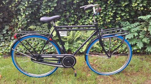 OERDEGELIJKE herenfiets vele NIEUWE onderdelen = rijklaar, Fietsen en Brommers, Fietsen | Oldtimers, 55 tot 59 cm, Jaren '60 of nieuwer