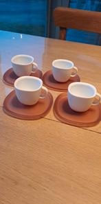 "Nespresso " witte tasjes met oranje ondertas. Nieuw !, Ophalen, Oranje