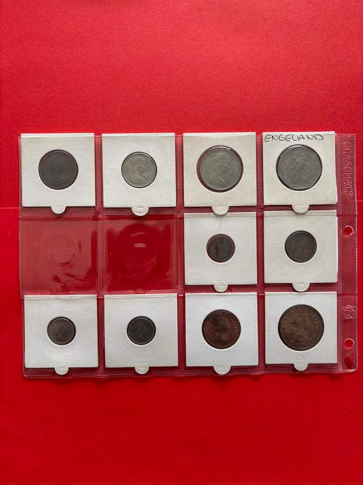 Engelse muntset met bankbiljet, Postzegels en Munten, Munten | Europa | Niet-Euromunten, Ophalen of Verzenden