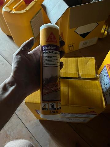 Sika injectocream - opstijgend vocht. beschikbaar voor biedingen