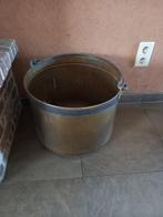 antiek koperen ketel, Ophalen, Koper