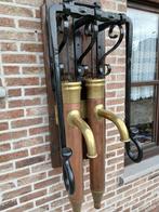 koperen waterpomp,dubbele pomp,hoogte  & +/- 160 cm,antiek, Tuin en Terras, Waterpompen, Ophalen, Zo goed als nieuw, Handmatig