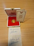 Zeldzame 18K Gouden Herdenkingsmedaille Eddy Merckx – Gelimi, Ophalen
