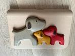 Puzzel honden plantoys, Kinderen en Baby's, Speelgoed | Houten speelgoed, Ophalen of Verzenden, Zo goed als nieuw