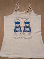 Groggy wit topje voor 11 jaar, Meisje, Groggy, Ophalen of Verzenden, Zo goed als nieuw