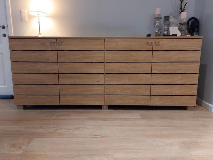 Dressoir + Barkast, Huis en Inrichting, Kasten | Dressoirs, Zo goed als nieuw, 200 cm of meer, 25 tot 50 cm, Met deur(en), Overige houtsoorten