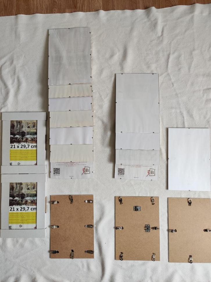 Cadres Photos A4 divers modèles, Huis en Inrichting, Woonaccessoires | Lijsten, Zo goed als nieuw, Ophalen of Verzenden