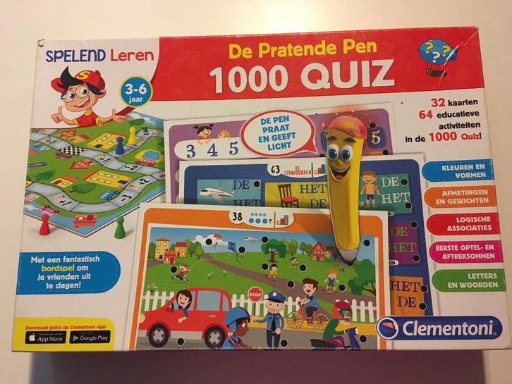 Educatief spel de pratende pen, Kinderen en Baby's, Speelgoed | Educatief en Creatief, Zo goed als nieuw, Taal en Lezen, Rekenen