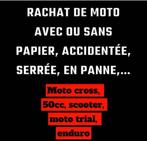 rachat tout type de moto scooter hs ou accidenté, Motoren, Motoren | Schademotoren, Scooter