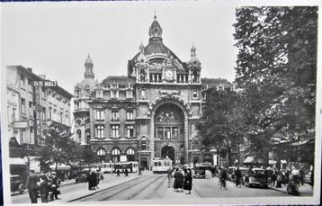 POSTKAART- ANTWERPEN, HET CENTRAAL STATION- 1956 beschikbaar voor biedingen