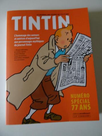 TINTIN Numéro Special 77 Ans Le Lombard EO 2023 disponible aux enchères