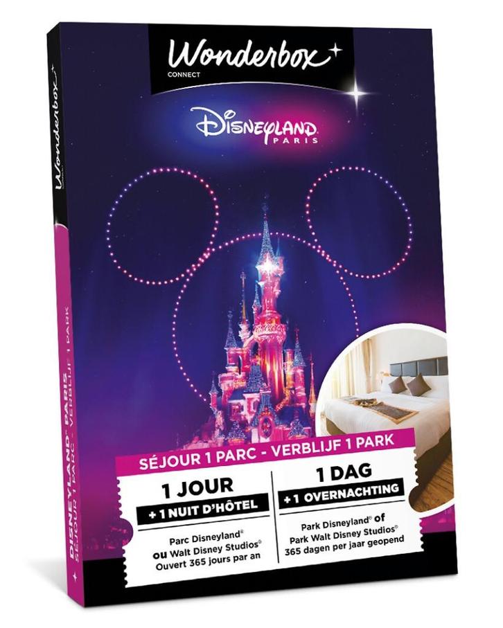 Wonderbox Disneyland Paris, Tickets en Kaartjes, Recreatie | Pretparken en Attractieparken, Ticket of Toegangskaart