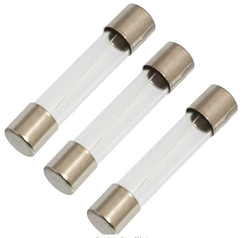 3 Glaszekeringen Glas Zekeringen 1,2A voor Gloeilamp Dimmers, Hobby en Vrije tijd, Elektronica-componenten, Nieuw, Ophalen of Verzenden