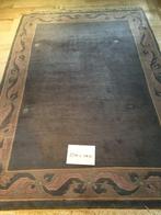 tapijt Nepal, 200 cm of meer, 150 tot 200 cm, Blauw, Rustiek