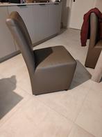 6 Eettafel stoelen, Huis en Inrichting, Stoelen, Ophalen, Gebruikt, Grijs, Vijf, Zes of meer stoelen