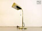 Vintage - Vergulde bureaulamp #2, Enlèvement ou Envoi