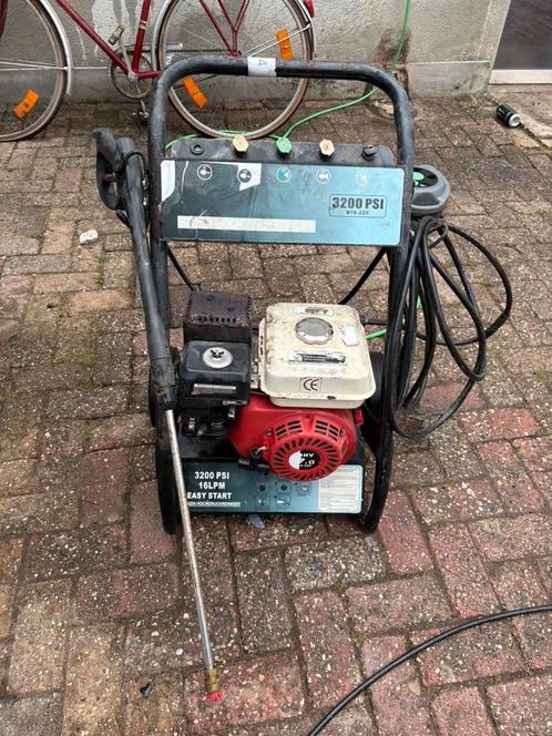 hogedrukreiniger professioneel, Tuin en Terras, Hogedrukreinigers, Zo goed als nieuw, Benzine, Ophalen