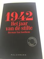 1942: het jaar van de stilte. Herman Van Goetem, Boeken, Ophalen of Verzenden, Herman van goethem, Zo goed als nieuw, Tweede Wereldoorlog