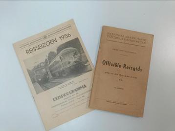 officiele reisgids spoorwegen van 1965 tot 1966 (88pp)  disponible aux enchères