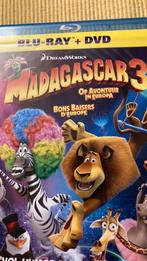 Madagascar 3.  (Blueray + Dvd), Ophalen of Verzenden, Zo goed als nieuw