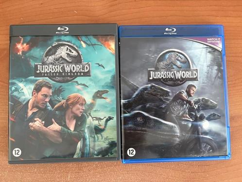 Blu-ray Set – Jurassic World + Fallen Kingdom (2 films), Cd's en Dvd's, Blu-ray, Zo goed als nieuw, Actie, Ophalen of Verzenden