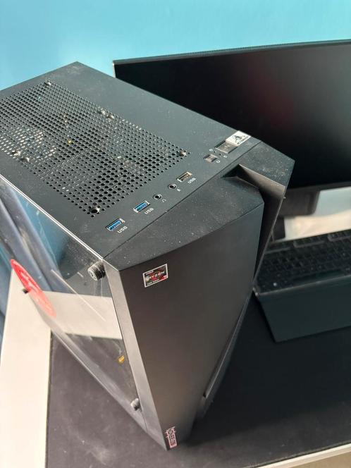 Gaming, Computers en Software, Desktop Pc's, Gebruikt, 3 tot 4 Ghz, SSD, 16 GB, Met videokaart, Met monitor, Gaming, Ophalen