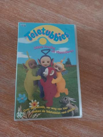 Vhs Teletubbies - Dikke knuffel uit vlaanderen, Tous les âges, Enlèvement ou Envoi, Comme neuf, Dessin animé