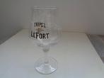 bier glas triple Lefort in verzamel doosje, Nieuw, Overige merken, Glas of Glazen, Ophalen