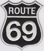 Route 69 stoffen opstrijk patch embleem #3, Motos, Accessoires | Autre, Neuf
