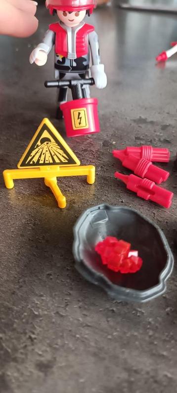 Playmobil set (2) brandweermannen