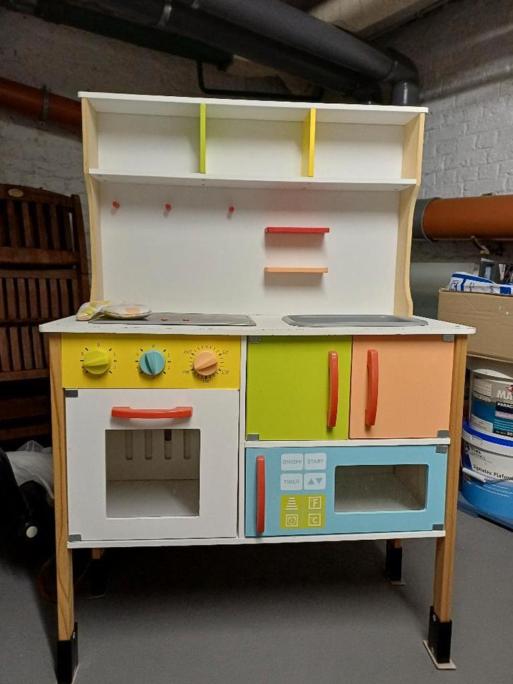 Speelkeukentje, Enfants & Bébés, Jouets | Jouer aux cuisines, Utilisé, Jouer à la cuisine, Bois, Enlèvement