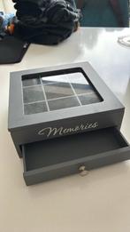 Juwelenkistje hout met schuifje, Ophalen of Verzenden, Zo goed als nieuw