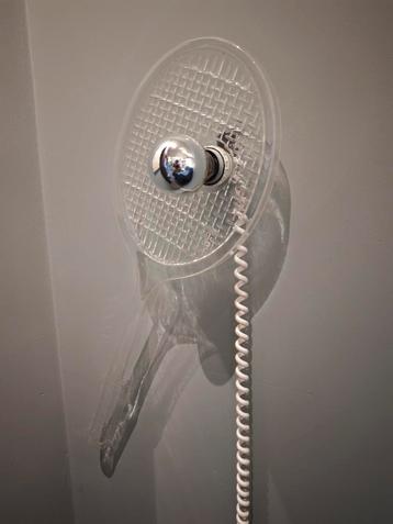 Tennisracket wall lamp 1980 beschikbaar voor biedingen