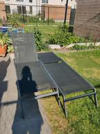 2 Antraciet ligbedden, Tuin en Terras, Ophalen, Gebruikt