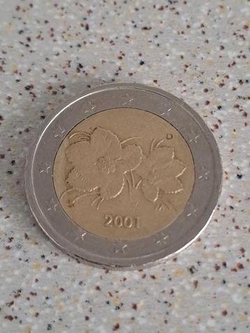 2 euromunt Finland 2001 - M beschikbaar voor biedingen