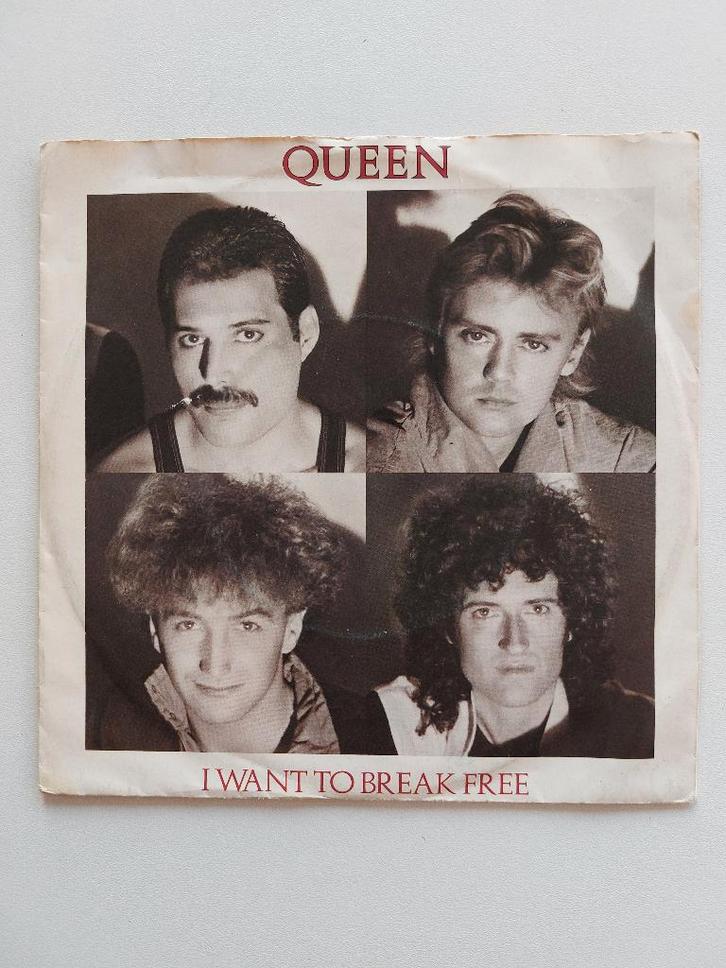 Queen - I Want To Break Free (1984), Cd's en Dvd's, Vinyl Singles, Rock en Metal, Ophalen of Verzenden