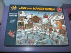 Puzzel jan van haasteren: de winterspelen. (1000 stukjes), Ophalen of Verzenden, 500 t/m 1500 stukjes, Gebruikt, Legpuzzel